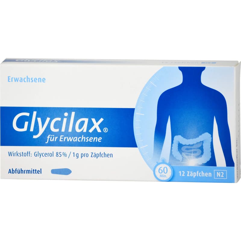 GLYCILAX Suppositories for adults