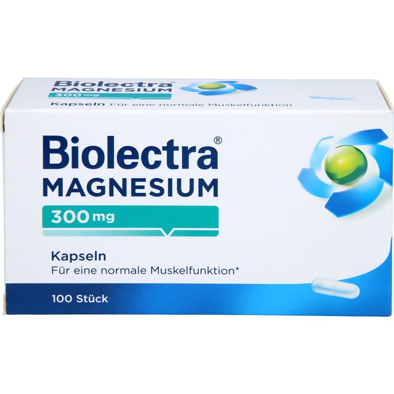 BIOLECTRA Magnesium 300 mg Kapseln