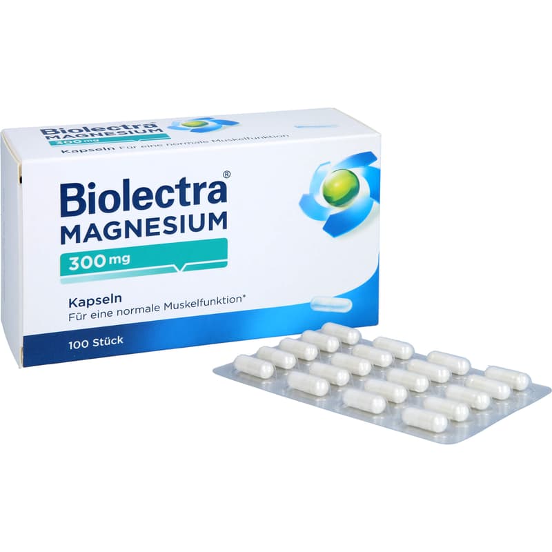 BIOLECTRA Magnesium 300 mg Kapseln