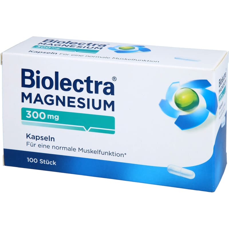 BIOLECTRA Magnesium 300 mg Kapseln