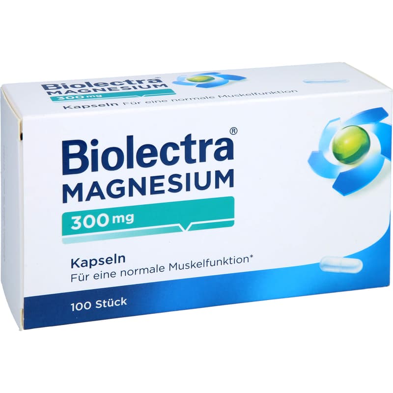 BIOLECTRA Magnesium 300 mg Kapseln