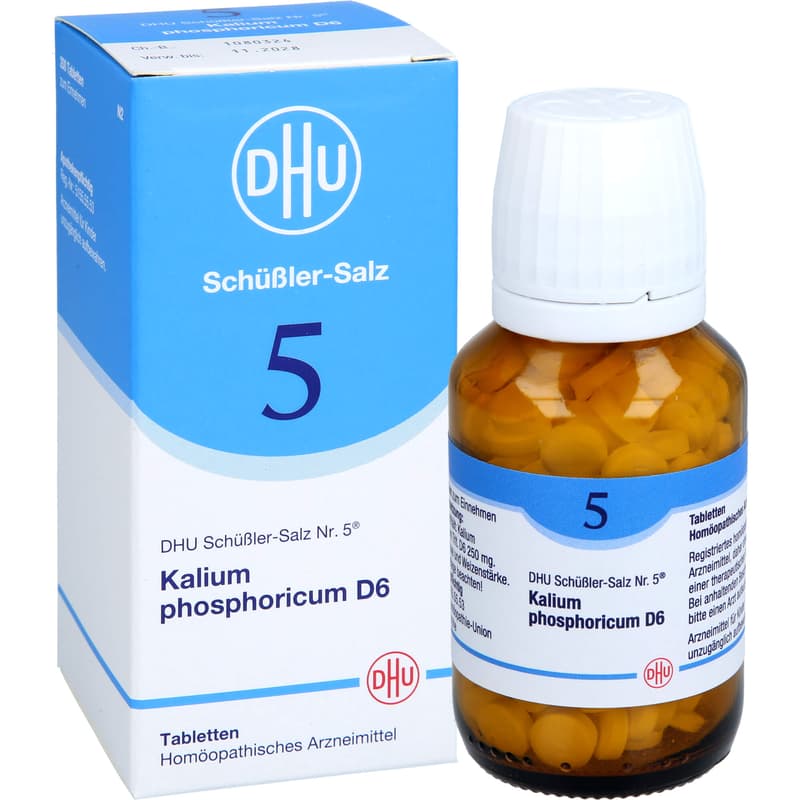 BIOCHEMIE DHU 5 Kalium phosphoricum D 6 Tabletten