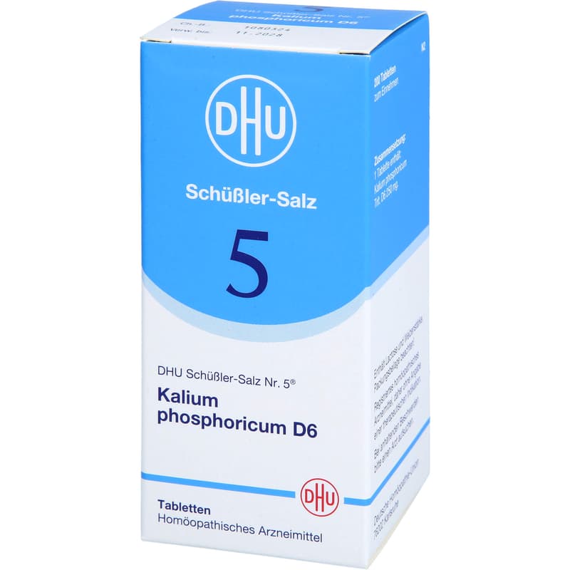BIOCHEMIE DHU 5 Kalium phosphoricum D 6 Tabletten