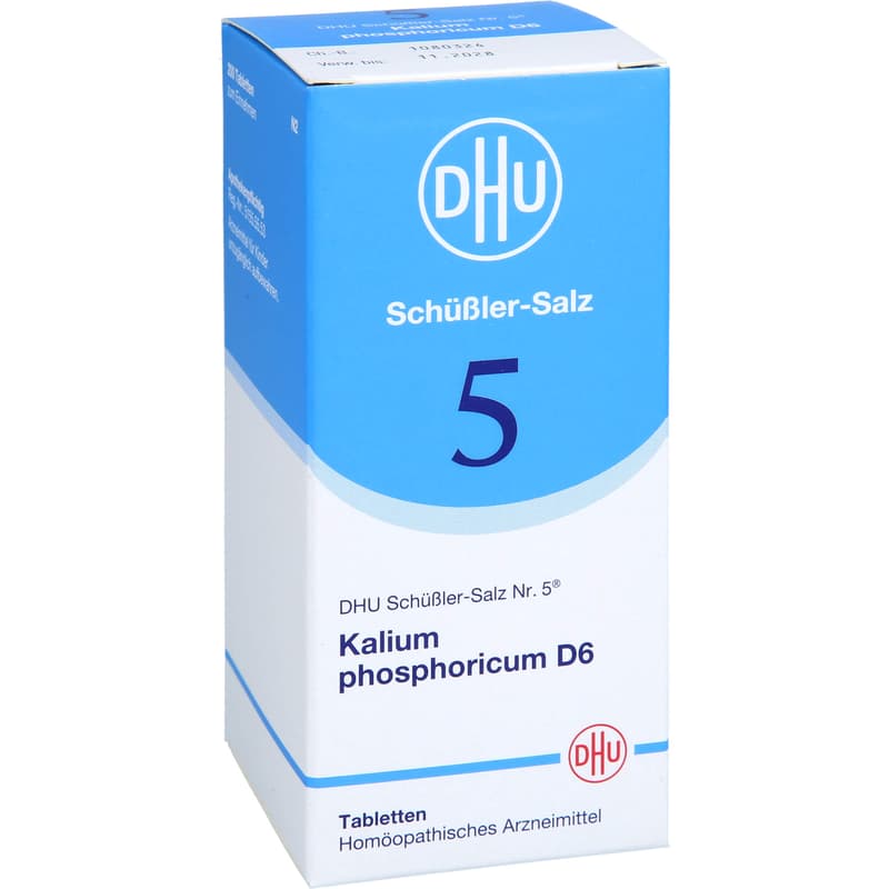 BIOCHEMIE DHU 5 Kalium phosphoricum D 6 Tabletten