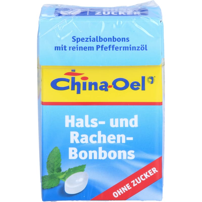 CHINA OIL throat and cough drops without sugar