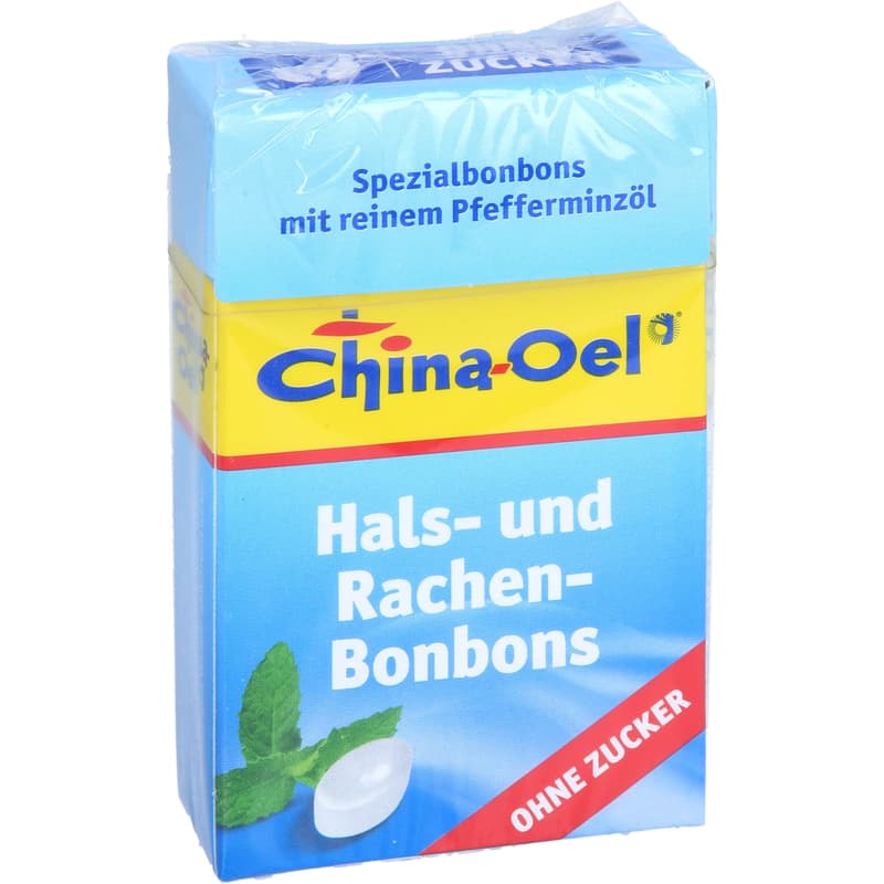 CHINA OIL throat and cough drops without sugar