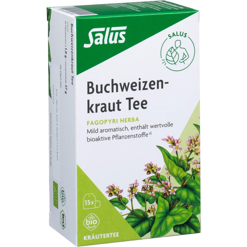 BUCHWEIZENKRAUT Tee Fagopyri herba Bio Salus Fbtl.