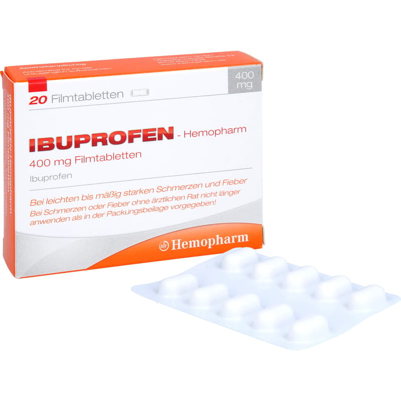 IBUPROFEN Hemopharm 400 mg Filmtabletten