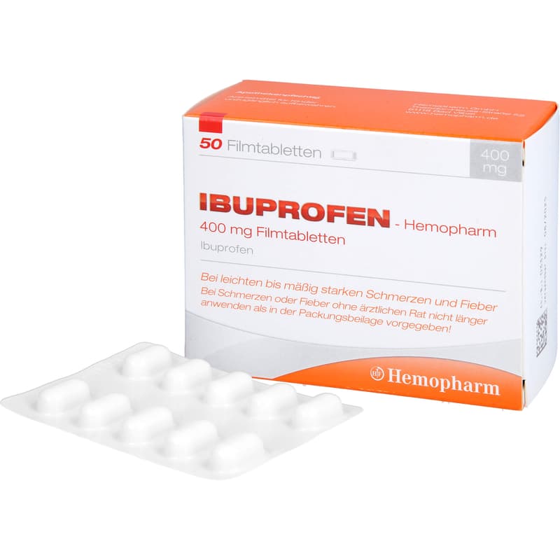 IBUPROFEN Hemopharm 400 mg Filmtabletten