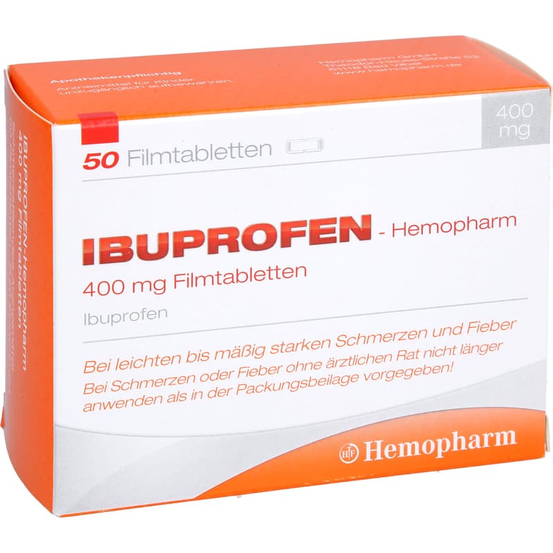 IBUPROFEN Hemopharm 400 mg Filmtabletten