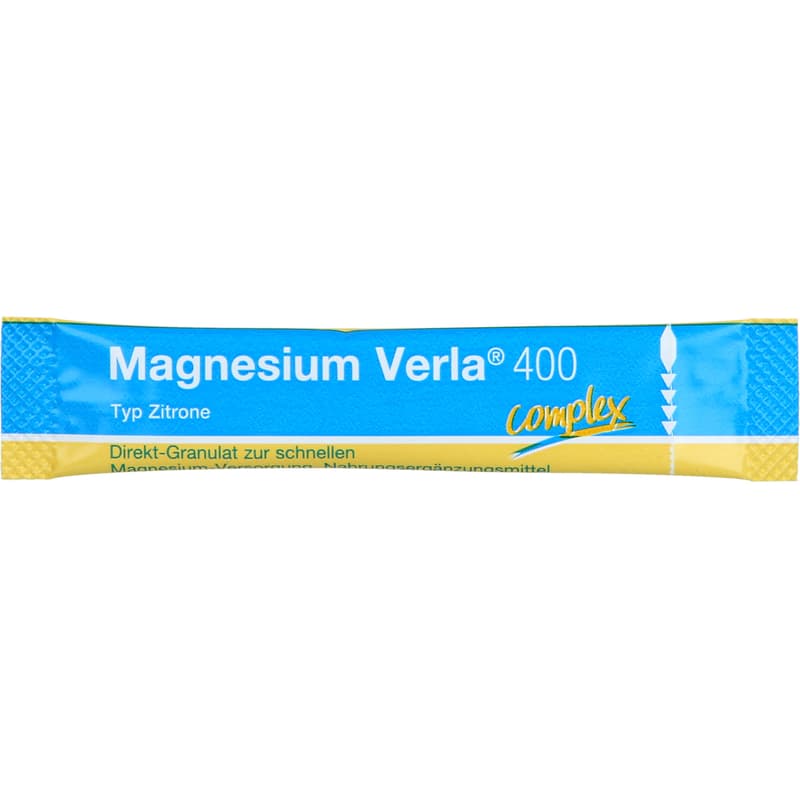 MAGNESIUM VERLA 400 Lemon Direct Granules