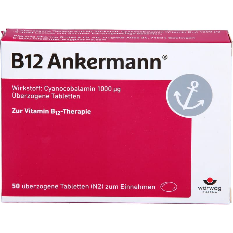 B12 ANKERMANN überzogene Tabletten