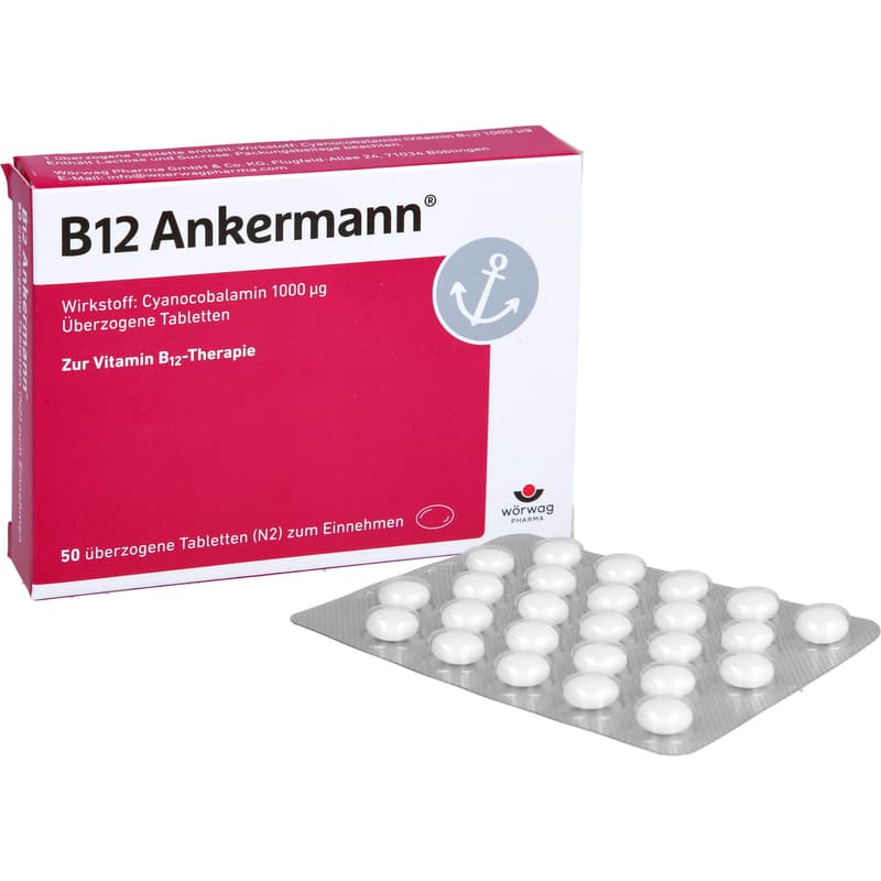 B12 ANKERMANN überzogene Tabletten