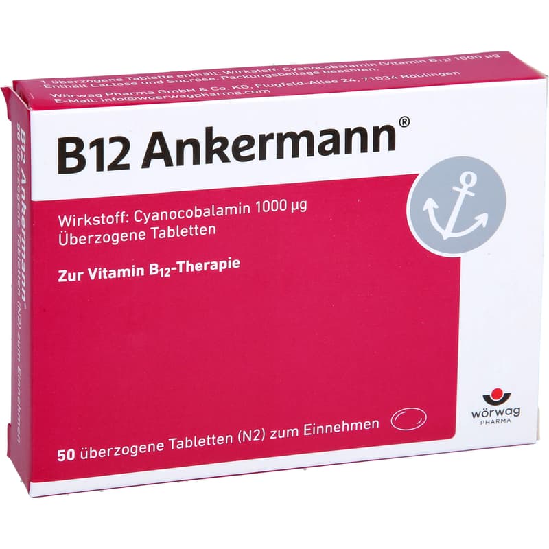B12 ANKERMANN überzogene Tabletten