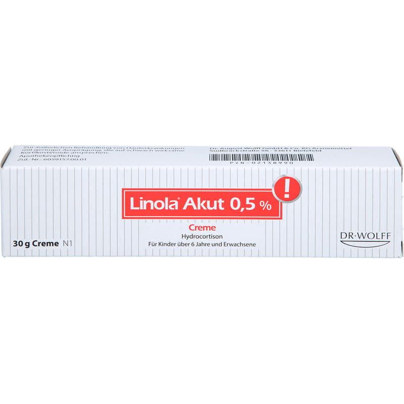LINOLA akut 0,5% Creme