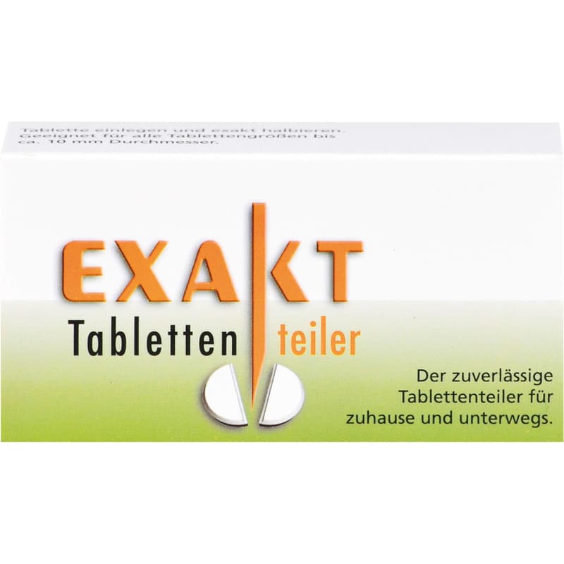 EXAKT tablet splitter