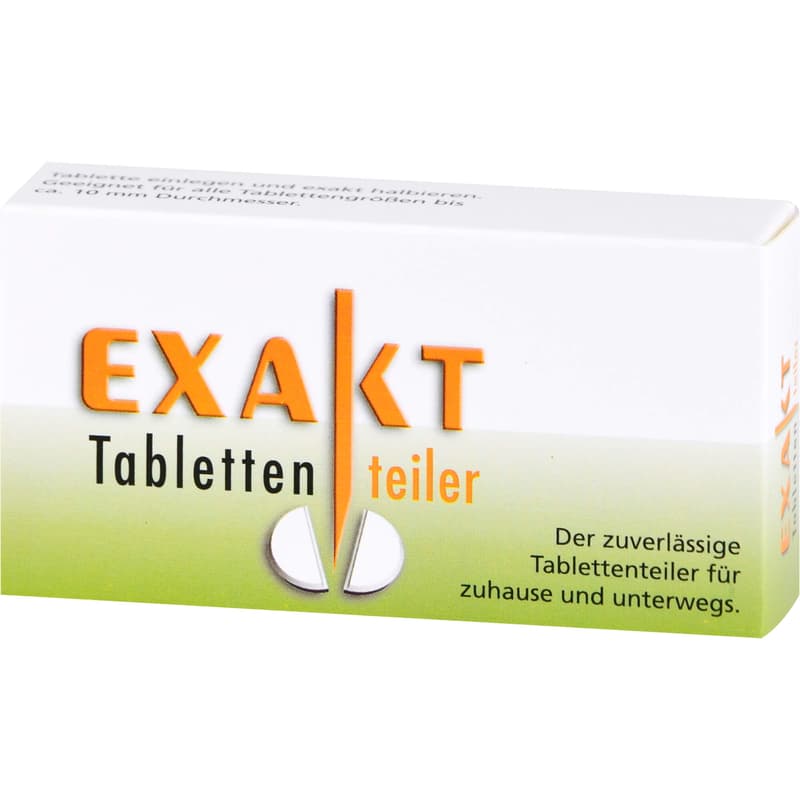 EXAKT tablet splitter