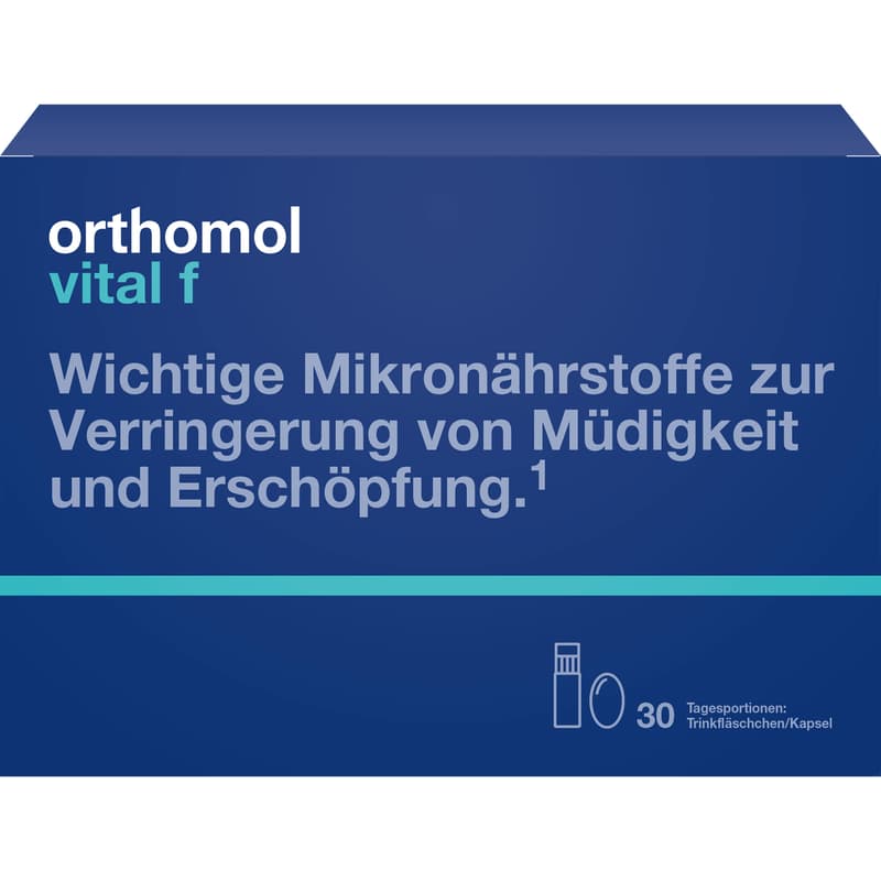 ORTHOMOL Vital F Trinkfläschchen/Kaps.Kombipack.