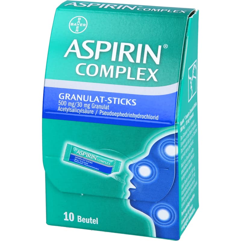 ASPIRIN Complex Granule Sticks 500 mg/30 mg Gran.