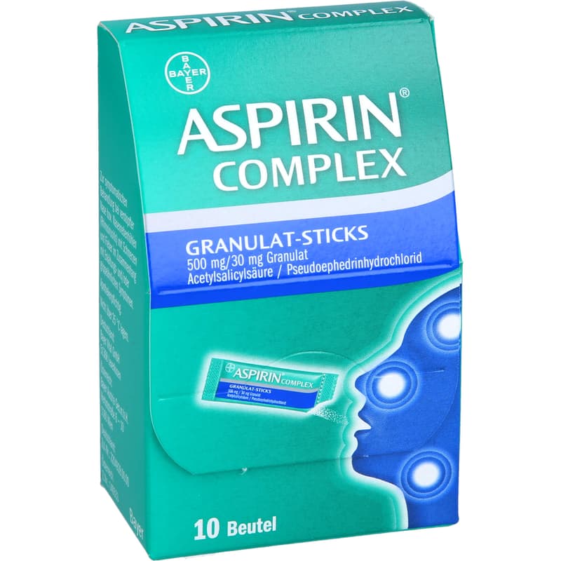 ASPIRIN Complex Granule Sticks 500 mg/30 mg Gran.