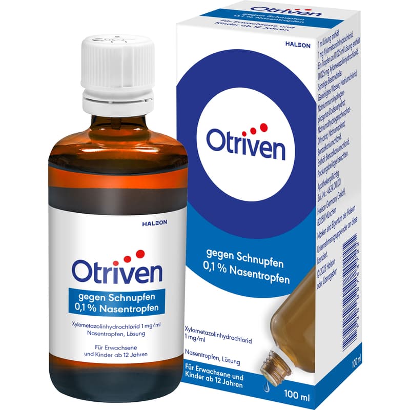 OTRIVEN 0,1% Nasentropfen Nachfüllfla.Praxisbedarf