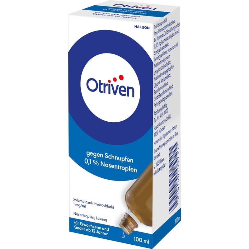OTRIVEN 0,1% Nasentropfen Nachfüllfla.Praxisbedarf