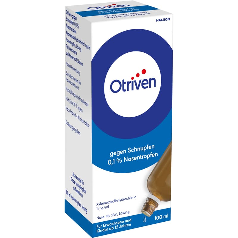 OTRIVEN 0,1% Nasentropfen Nachfüllfla.Praxisbedarf