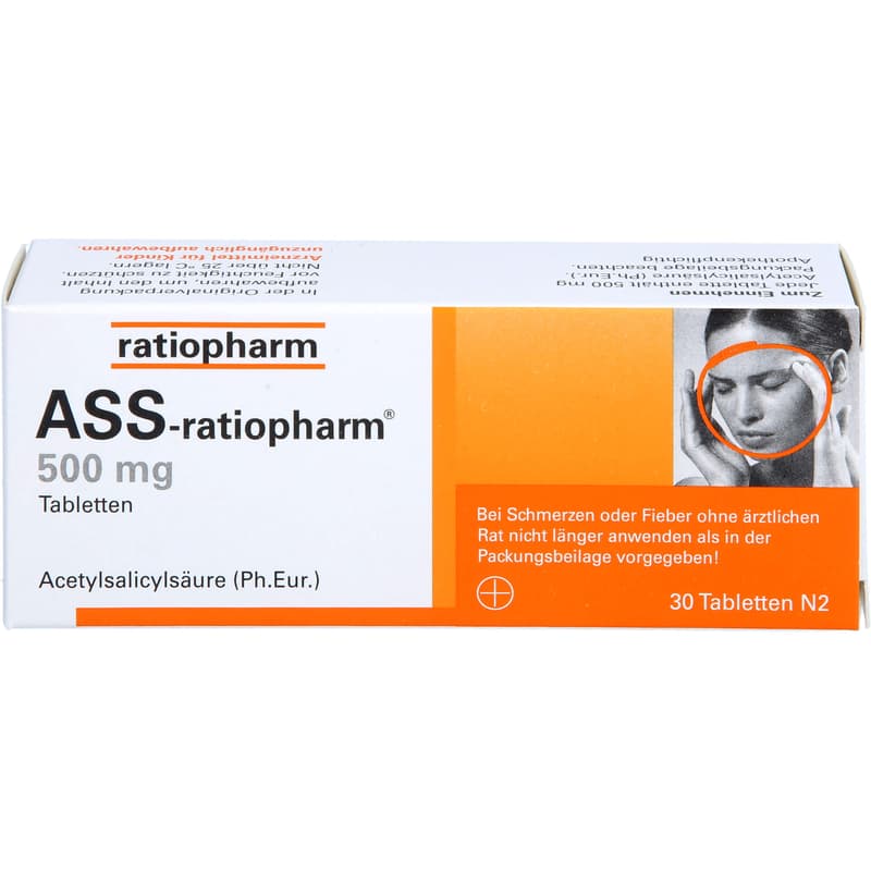 ASS-ratiopharm 500 mg Tabletten