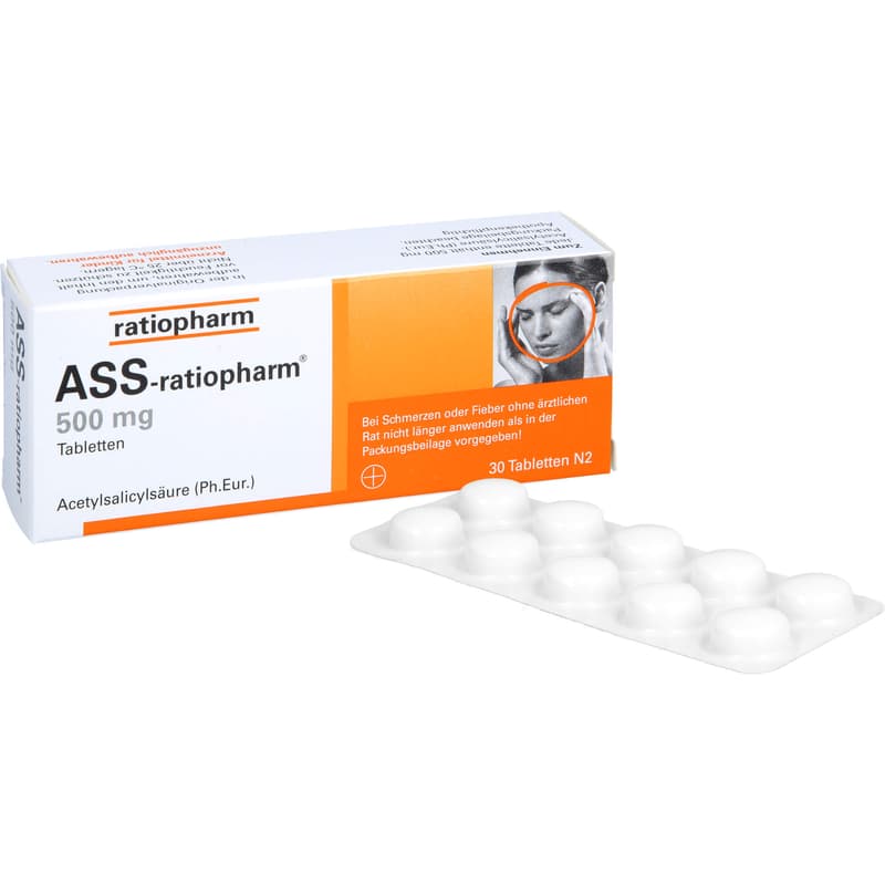 ASS-ratiopharm 500 mg Tabletten