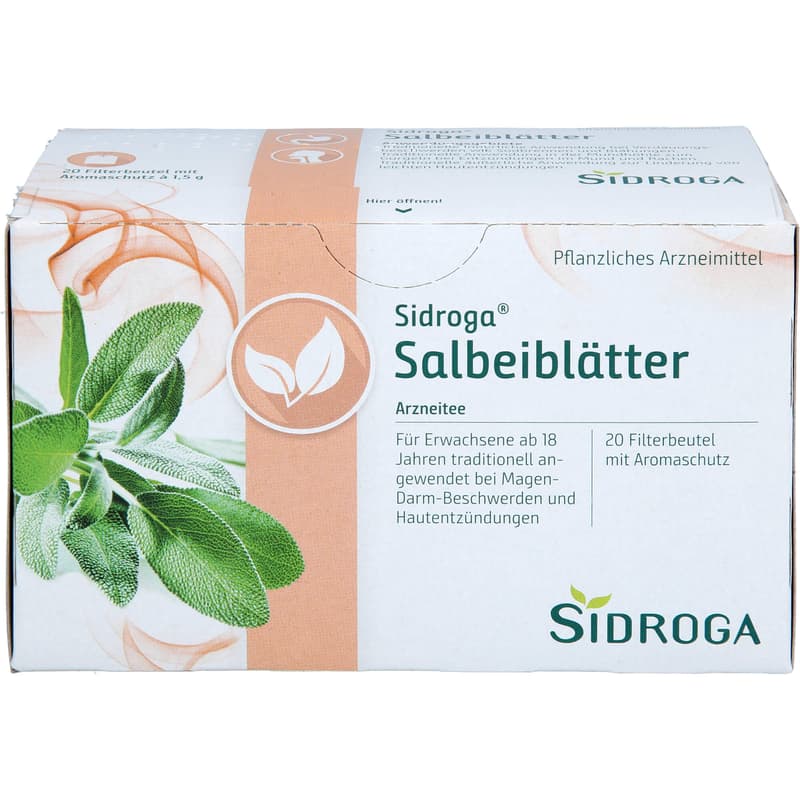 SIDROGA Salbeiblätter Tee Filterbeutel