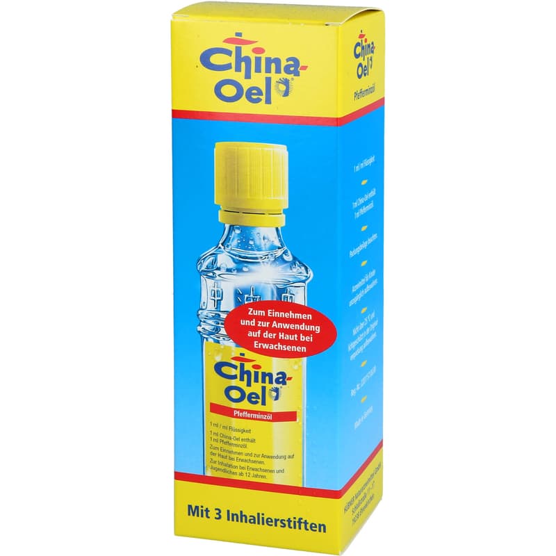 CHINA OIL with 3 inhalers