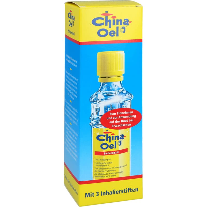 CHINA OIL with 3 inhalers