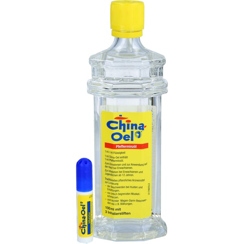 CHINA OIL with 3 inhalers