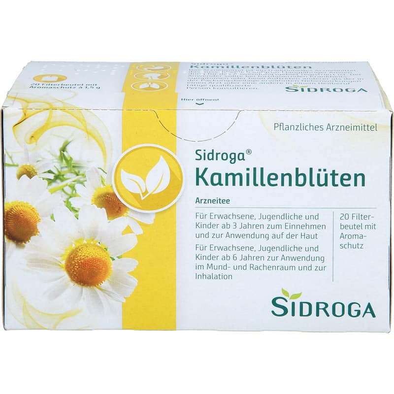 SIDROGA Kamillenblüten Tee Filterbeutel