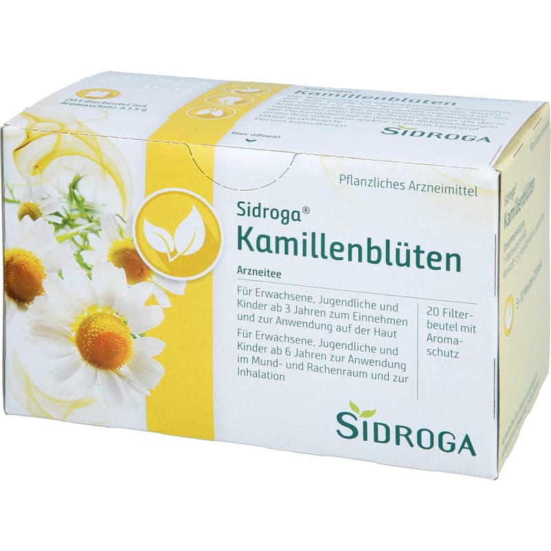 SIDROGA Kamillenblüten Tee Filterbeutel