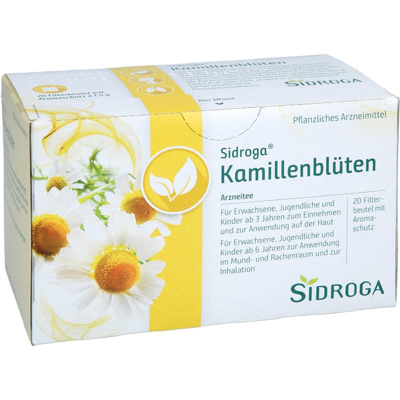 SIDROGA Kamillenblüten Tee Filterbeutel