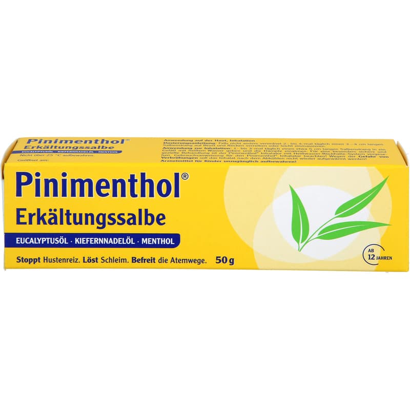 PINIMENTHOL Erkältungssalbe Eucal./Kiefern./Menth.