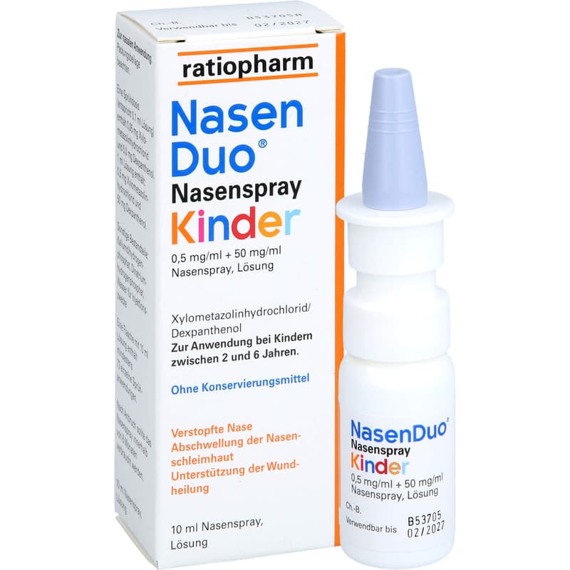 NASENDUO Nasenspray Kinder