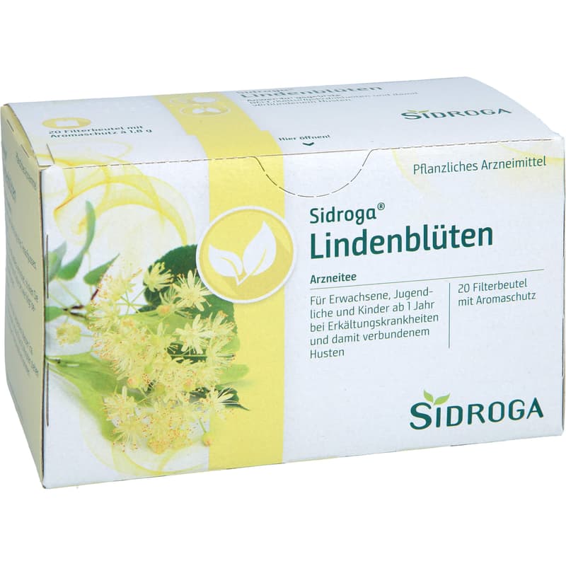 SIDROGA Lindenblüten Tee Filterbeutel
