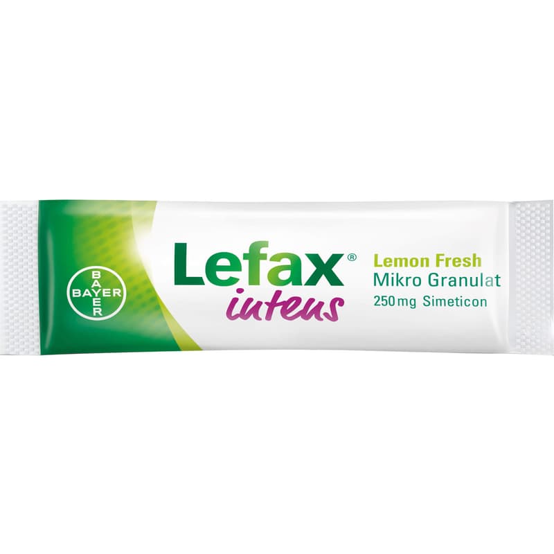 LEFAX intens Lemon Fresh Micro Granul.250 mg Sim.