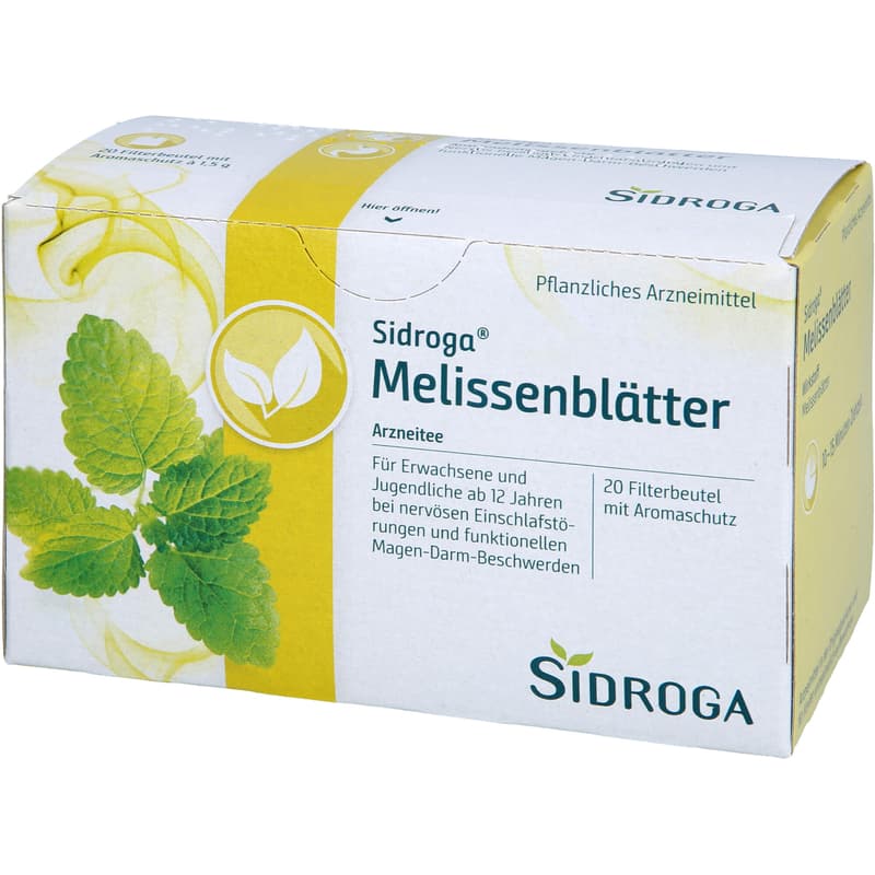 SIDROGA Melissenblätter Tee Filterbeutel
