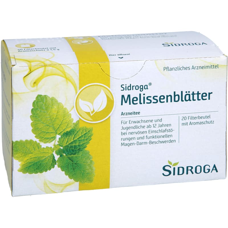 SIDROGA Melissenblätter Tee Filterbeutel