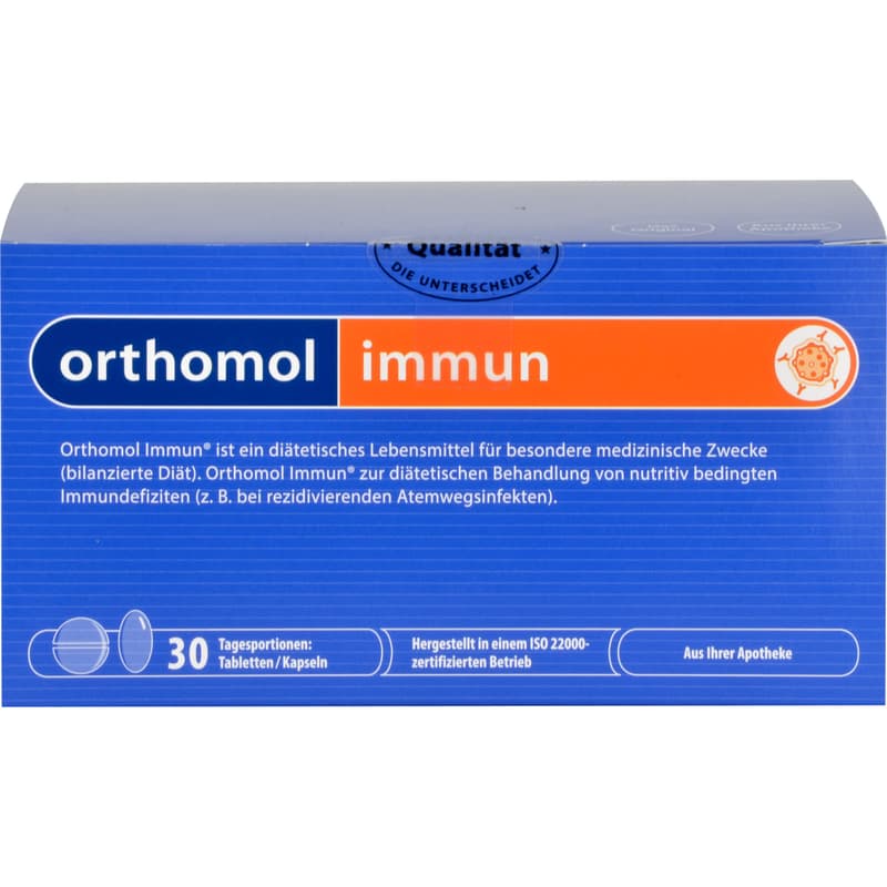 ORTHOMOL Immune 30 tablets/capsule combination pack
