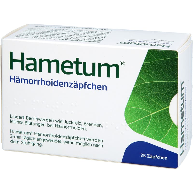 HAMETUM Hämorrhoiden Zäpfchen