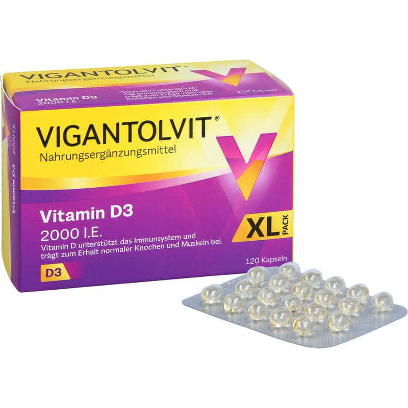 VIGANTOLVIT 2000 I.E. Vitamin D3 Weichkapseln