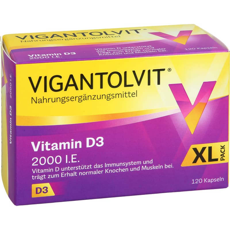 VIGANTOLVIT 2000 I.E. Vitamin D3 Weichkapseln