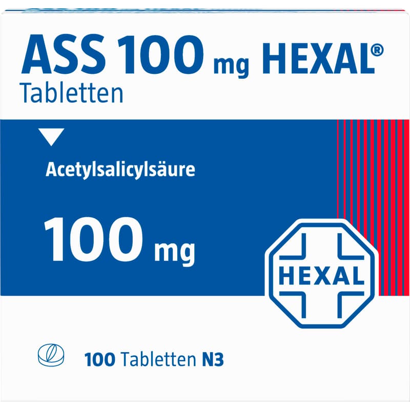 ASS 100 mg HEXAL Tabletten