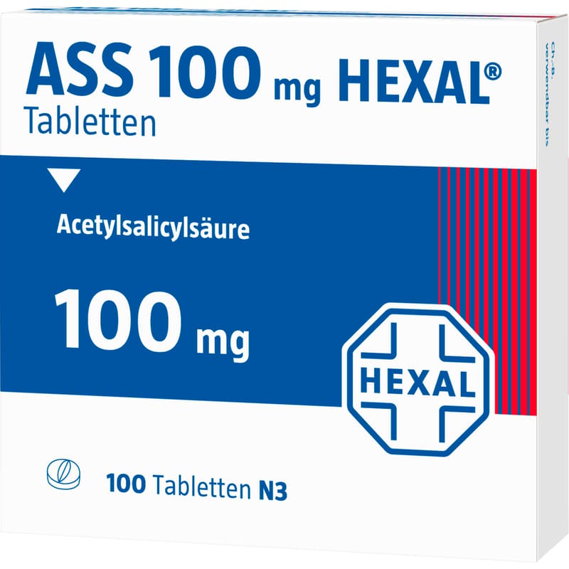 ASS 100 mg HEXAL Tabletten