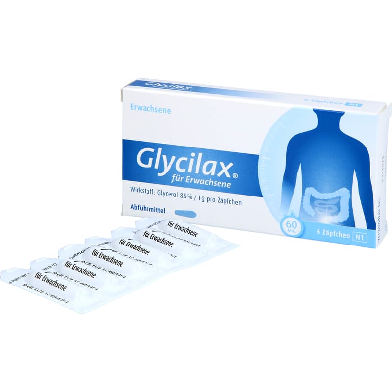 GLYCILAX Suppositorien für Erwachsene