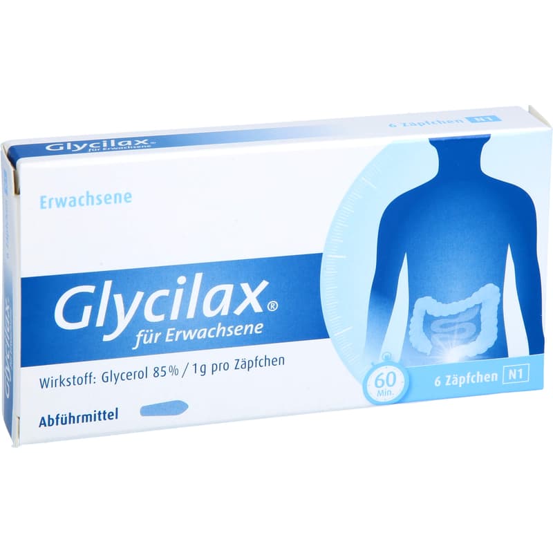 GLYCILAX Suppositorien für Erwachsene